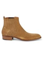 Jo Ghost Suede Ankle Boots