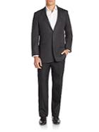 Versace Collection Regular-fit Solid Wool Suit