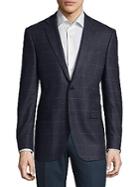 Saks Fifth Avenue Checkered Cashmere Jacket