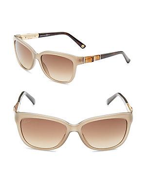 Gucci 55mm Rectangle Sunglasses