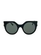 Saint Laurent 60mm Oversized Rounded Cat Eye Core Sunglasses