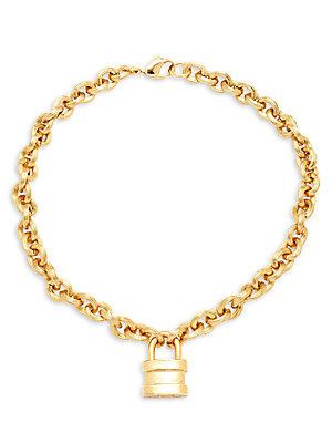 Saks Fifth Avenue Blissmine 18k Gold-plated Necklace