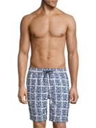 Surfsidesupply Batik-print Swim Shorts