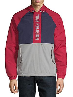 True Religion Colorblock Hooded Jacket