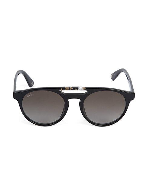 Web 51mm Round Aviator Sunglasses