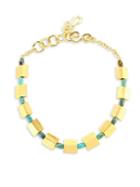 Stephanie Kantis Sequence Turquoise Howlite Collar Necklace