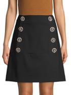 Dolce & Gabbana Buttoned Mini Skirt
