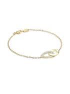 Ippolita Cherish Diamond & 18k Yellow Gold Intertwine Bracelet
