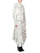 Acne Studios Floral Cotton Wrap Dress