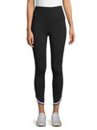 Marc New York By Andrew Marc Performance Contrast Striped Leggings