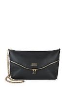 Versace Collection Leather Zip-front Crossbody Bag
