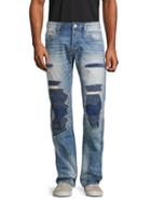 Cult Of Individuality Distressed Rebel Straight-fit Jeans