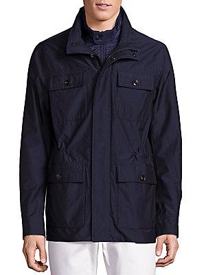 Michael Kors Hybrid Field Wool-blend Jacket