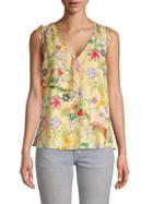 Parker Floral Ruffled Top