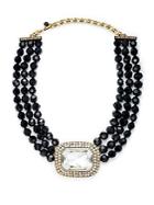 Heidi Daus Jet Heidi Classic Necklace