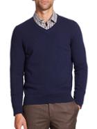 Saks Fifth Avenue Cashmere V-neck Sweater