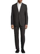 Armani Collezioni Textured Notch-lapel Suit