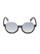 Emilio Pucci 55mm Octagon Sunglasses