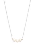 Majorica Faux Pearl And Stainless Steel Choker Necklace
