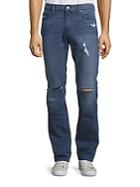 7 For All Mankind Slimmy California Estate Distressed Jeans
