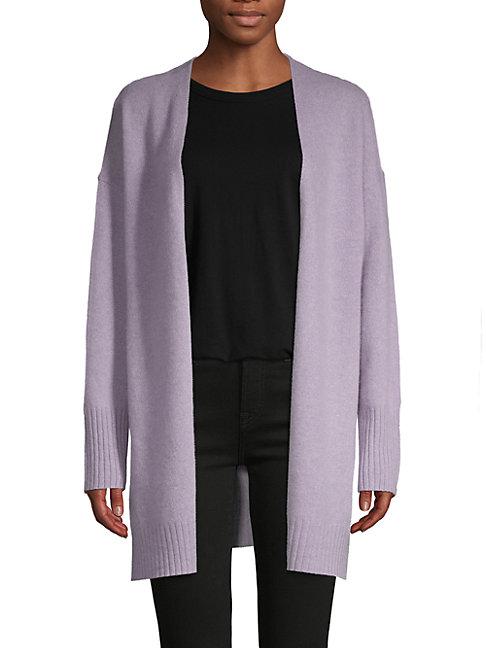 360 Cashmere Open-front Cashmere Cardigan Sweater