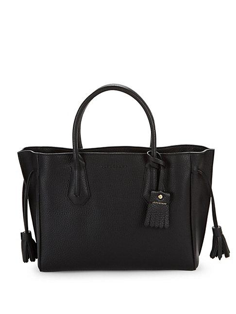 Longchamp Medium Penelope Leather Tote