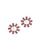 Hueb Bestow Ruby 18k White Gold Earring Add-on Pieces