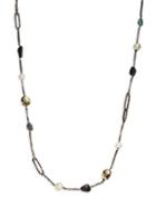 Alexis Bittar Mixed Stone Station Necklace