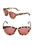 Gucci 50mm Tortoiseshell Wayfarer Sunglasses