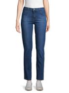 J Brand Faded Ankle Jeans
