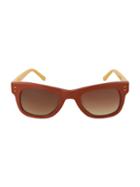 Linda Farrow Novelty 47mm Square Sunglasses