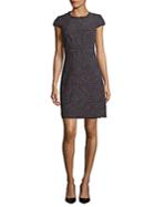 Rebecca Taylor Houndstooth Sheath Dress