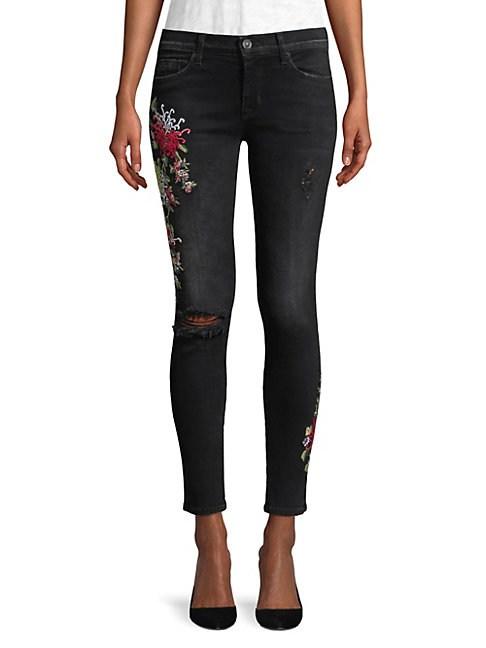 Hudson Jeans Nico Embroidered Jeans