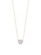 Gabi Rielle Celebrate Love Cubic Zirconia & Crystal Heart Necklace