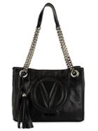 Valentino By Mario Valentino Luisa Savauge Leather Chain Shoulder Bag