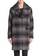 Marc New York By Andrew Marc Emery Plaid Coat