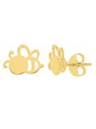 Saks Fifth Avenue 14k Yellow Gold Bee Stud Earrings