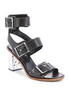 Mcq Alexander Mcqueen Ankle-strap Leather Sandals