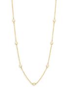 Diana M Jewels 14k Yellow Gold & 0.70 Tcw Diamond Station Necklace