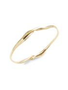 Ippolita Classico 18k Yellow Gold Twisted Ribbon Bangle Bracelet