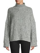 360 Cashmere Cashmere Wide Sleeve Mockneck Sweater
