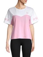 Puma Colorblock Cotton Tee