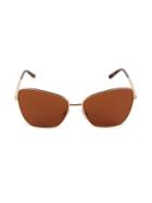Dolce & Gabbana 62mm Cat Eye Sunglasses