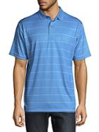 Callaway Striped Button-front Tee