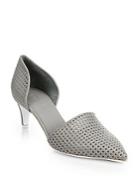 Vince Aurelian 2 Perforated Leather D'orsay Pumps