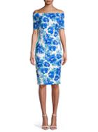 Calvin Klein Collection Floral-print Sheath Dress