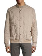 Paul & Shark Quilted Down Bomber Jacket