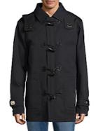 Brioni Hooded Cotton Toggle Jacket