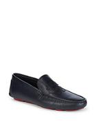 Roberto Cavalli Cannes Emblem Leather Loafers