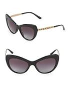 Dolce & Gabbana Embellished 54mm Cateye Sunglasses
